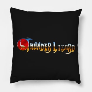 Thunder Lizard Brontosaurus Pillow