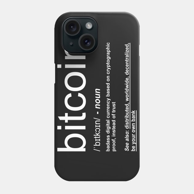 Bitcoin Phone Case by KsuAnn