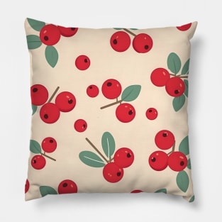 Kawaii Cranberry Pillow