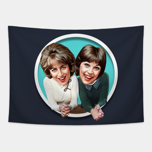 Laverne & Shirley Tapestry by Zbornak Designs