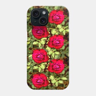 Red roses for those who love roses. Phone Case