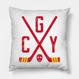 CGY Retro Sticks - White Pillow