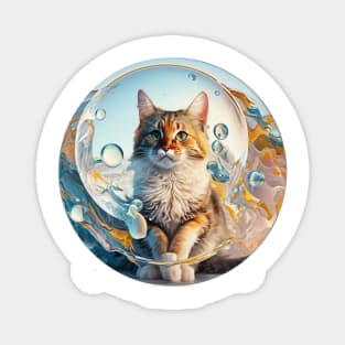 Adorable cute Cat Design Collection for Cat Lovers Magnet