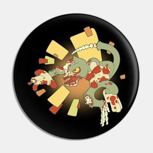 Zombie Monkey Pin