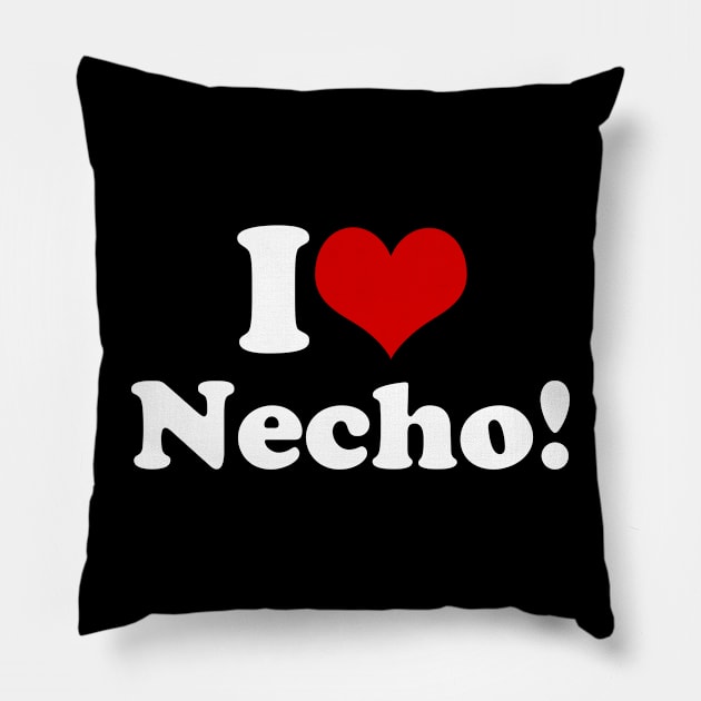 I Heart Necho Pillow by hadij1264