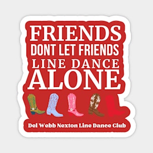 Line Dance Club Magnet