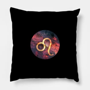 Leo Galaxian Pillow