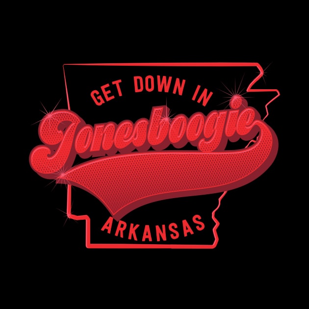 Get Down In Jonesboogie by rt-shirts