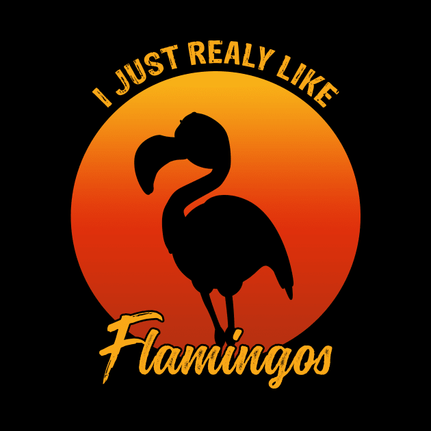 i just really like flamingos by Mooxy