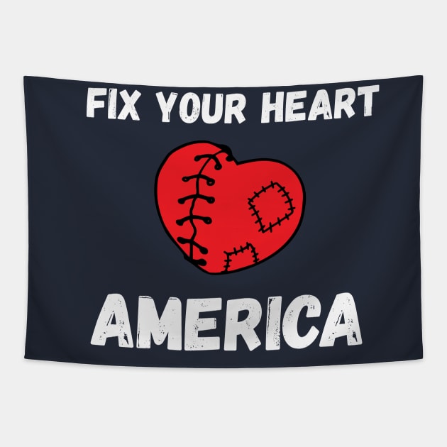 fix your heart american Tapestry by Gaming champion