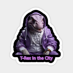 T rex in the City Magnet