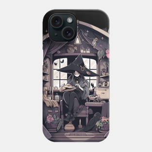 Cute Stay-at-Home Witch Phone Case