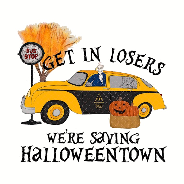 get in loser we're saving halloween , halloween shirt , halloween design halloween decoration, happy halloween , halloween gift , dracula , pumpkin by flooky