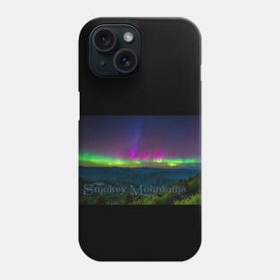 Norther Lights Over The Smokey Mountains 2024 Phone Case