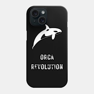 Orca revolution eat the rich Phone Case