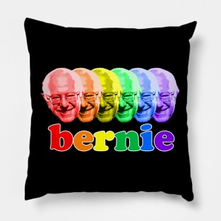 Bernie Sanders (rainbow design) Pillow