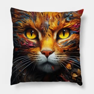 Cosmic Cat Pillow