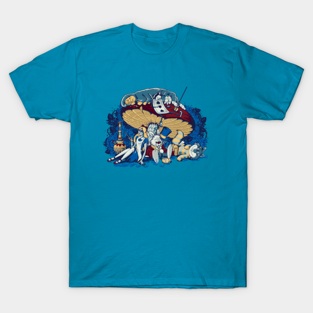 Stoned In Wonderland - Alice In Wonderland - T-Shirt | TeePublic