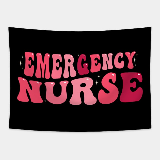 Emergency Department Emergency Room Nurse ER Nurse Tapestry by Flow-designs