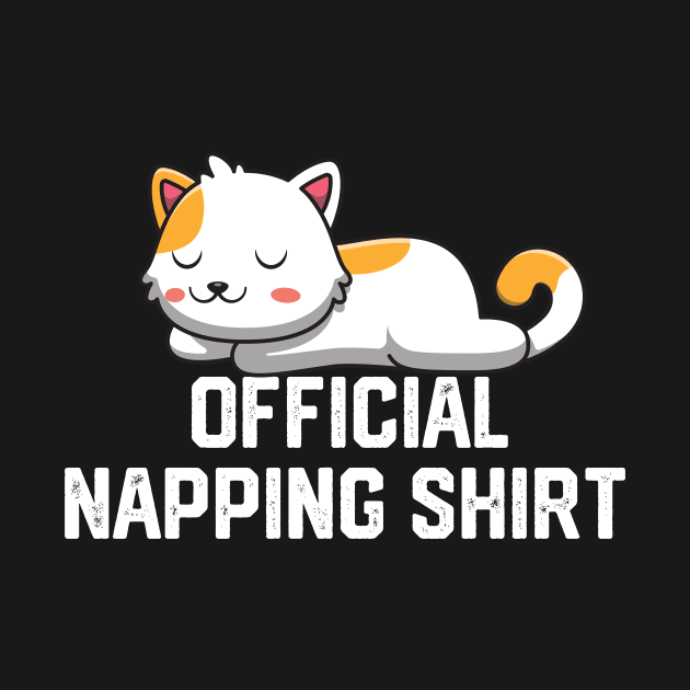 official napping shirt by spantshirt