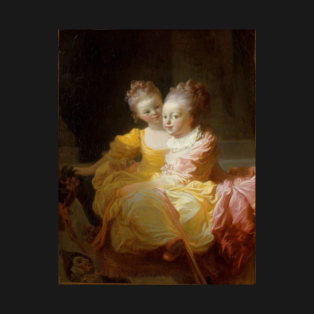 The Two Sisters - Jean-Honoré Fragonard by themasters