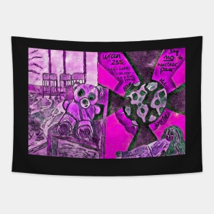 Against Nuclear Power No. 2 Tapestry