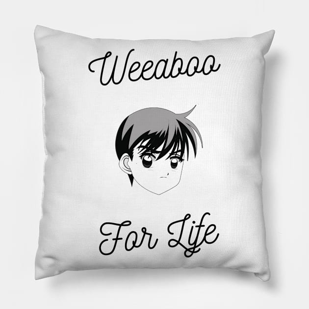 Weeaboo for life Pillow by GMAT