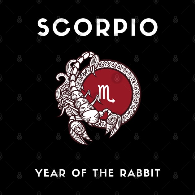 SCORPIO / Year of the RABBIT by KadyMageInk