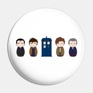 Dr. Who Kokeshi Pin