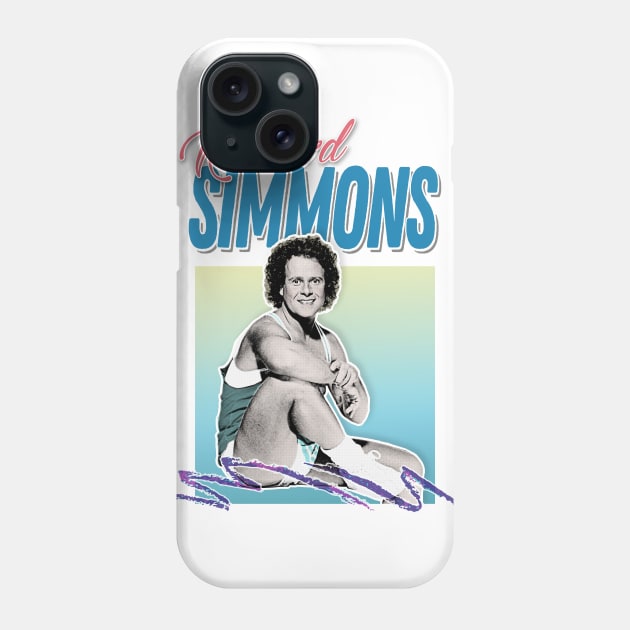 Richard Simmons 90s Style Aesthetic Design Phone Case by DankFutura