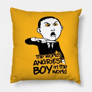 Angriest Boy in the World Pillow