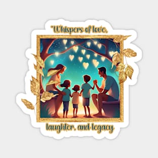 Family: Whispers of Love, Laughter, and Legacy Magnet