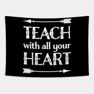 Teacher T-shirt Back To School Teaching Appreciation Gift Tapestry