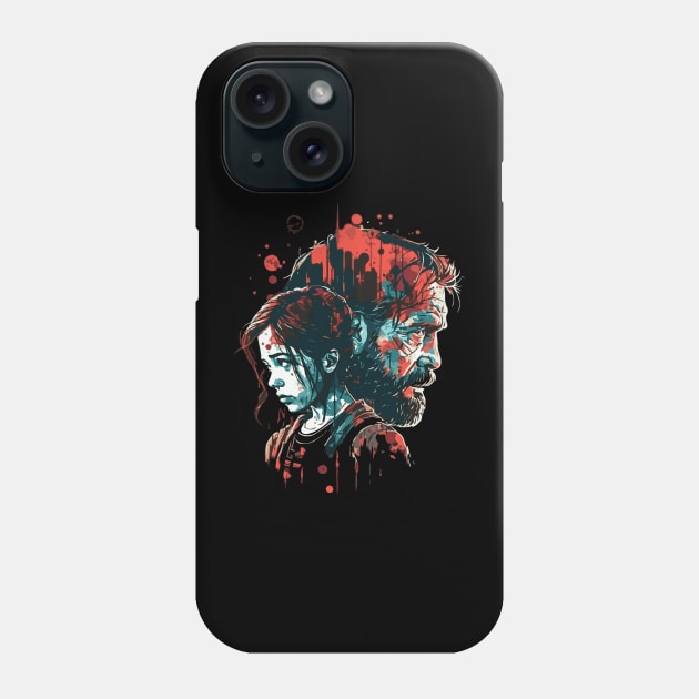 The Last Of Us. Joel and Ellie. Phone Case by vectrus