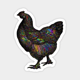 Vintage Chicken Magnet