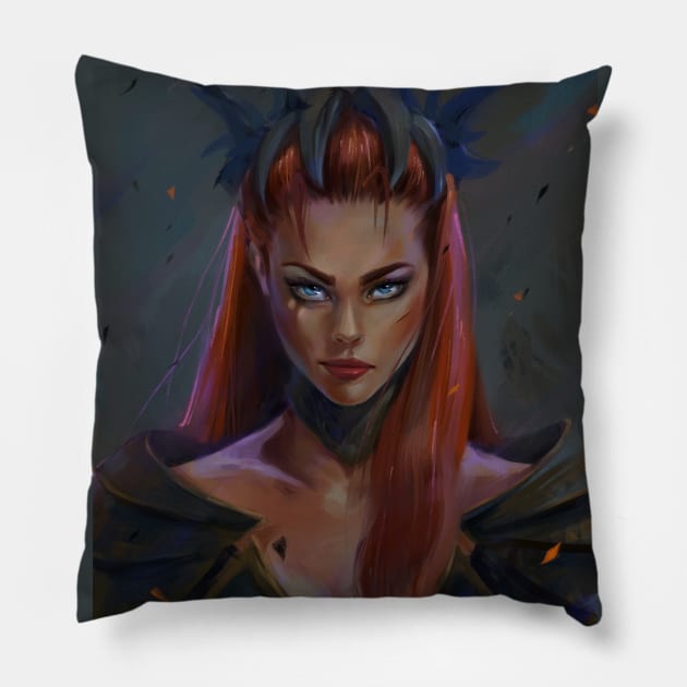 Bad girl Pillow by AGaush