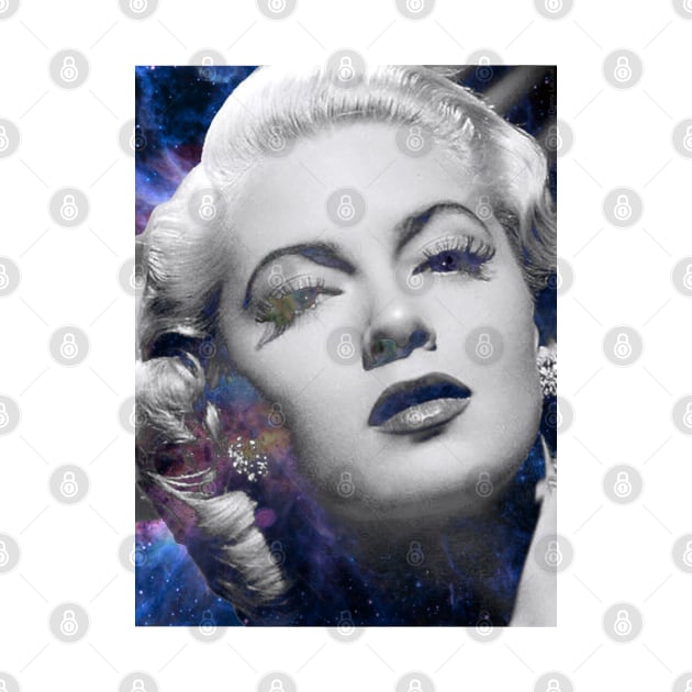 Lana Turner Hollywood Space Goddess by asimplefool