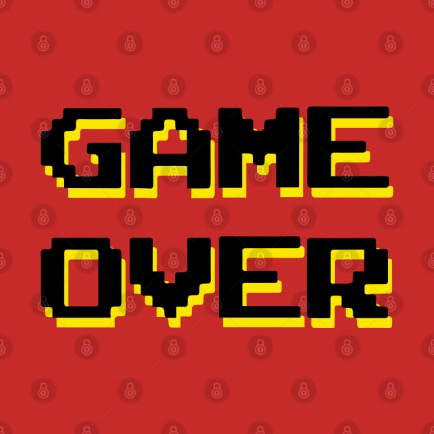 Game over by UniqueDesignsCo