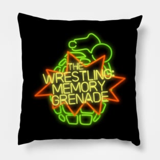 Wrestling Memory Grenade Pillow