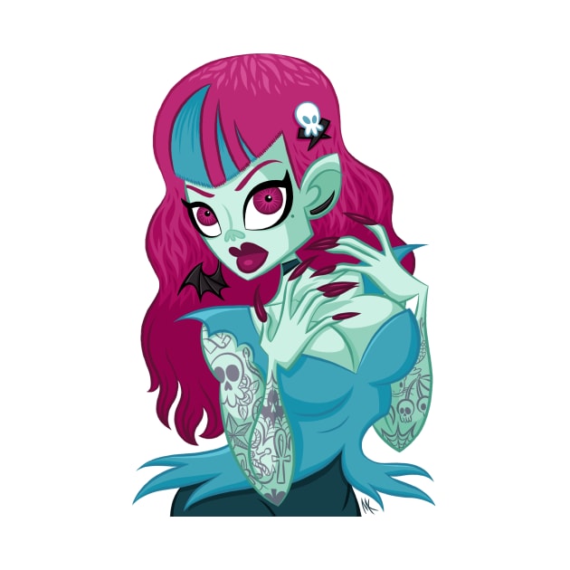 Undead Girl by nocturnallygeekyme