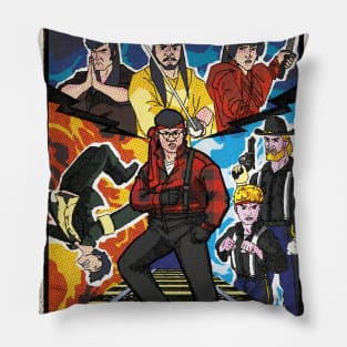 Heroes Three Millionaires Express Pillow