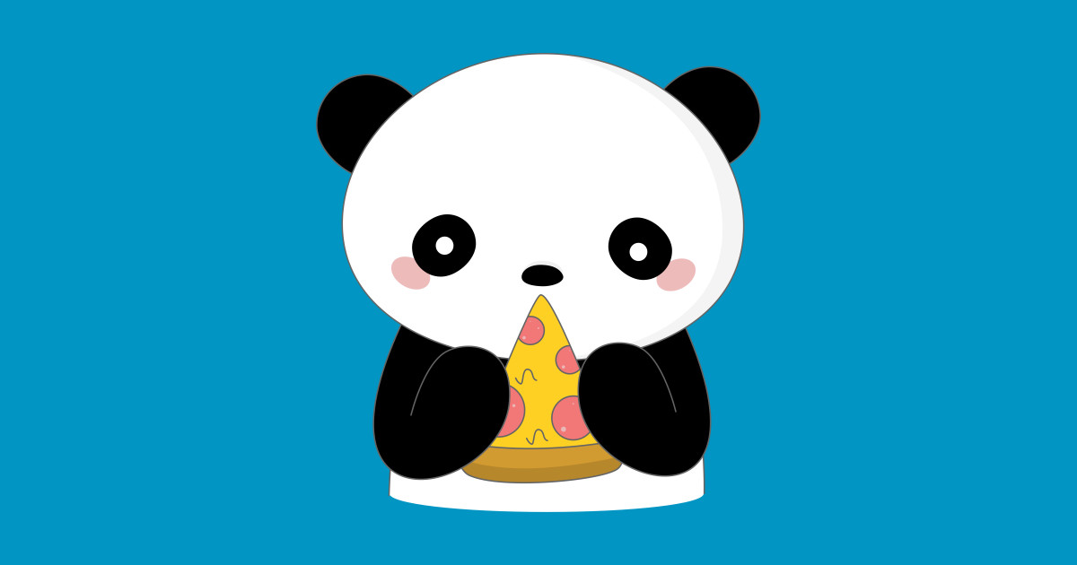 Kawaii Panda Loves Pizza T-Shirt - Cute Panda - T-Shirt ... Kumpulan wallpaper panda unicorn | download.