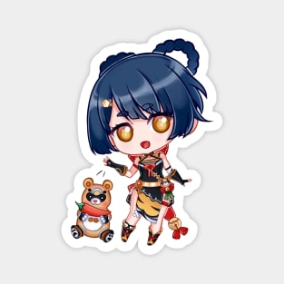 Xiangling chibi Magnet