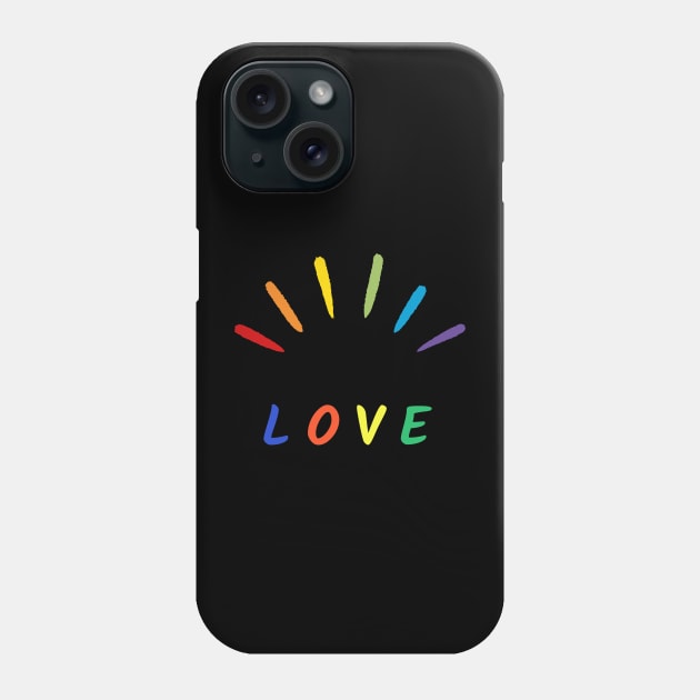 Colorful Vivid Pride Themed Phone Case by ACH PAINT