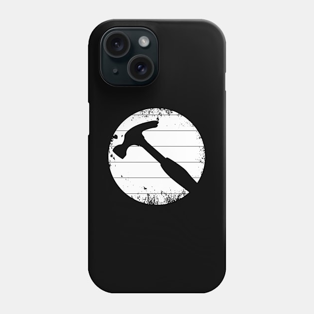 Carpenter carpenter carpenters craftsman Hammer Phone Case by Johnny_Sk3tch