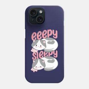 eepy sleepy just a baby cat Phone Case