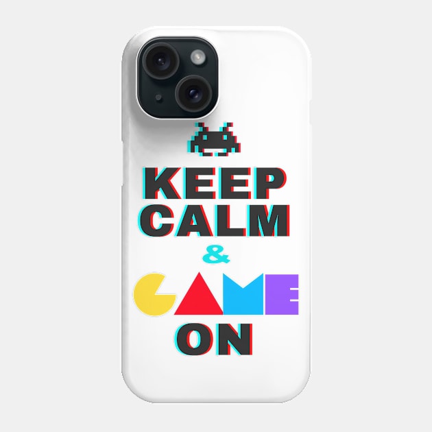 Keep calm & Game Phone Case by Petites Choses