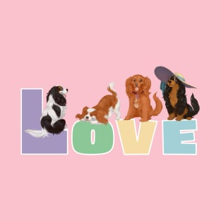 I LOVE my Cavalier King Charles Spaniels T-Shirt