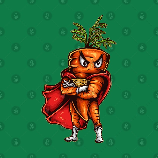 carrot superhero by Mako Design 