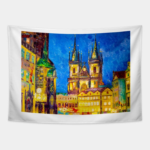 Old Prague Tapestry by NataliaShchip